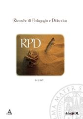 Ricerche di pedagogia e didattica (2007). Vol. 2