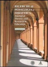 Ricerche di pedagogia e didattica (2013)