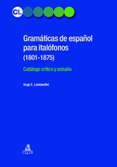 Gramaticás de español para italofonos (1801-1875). Catálogo crítico y estudio