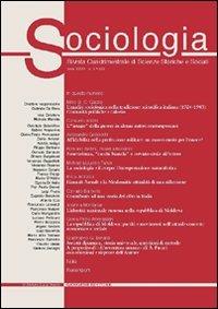 Sociologia. Rivista quadrimestrale di scienze storiche e sociali (2001). Vol. 3  - Libro Gangemi Editore 2002 | Libraccio.it