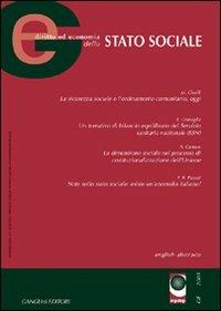GE. Diritto ed economia dello Stato sociale (2003). Vol. 6  - Libro Gangemi Editore 2003, Periodici | Libraccio.it