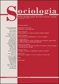 Sociologia. Rivista quadrimestrale di scienze storiche e sociali (2004). Vol. 2  - Libro Gangemi Editore 2004, Periodici | Libraccio.it
