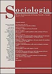 Sociologia. Rivista quadrimestrale di scienze storiche e sociali (2006). Vol. 1