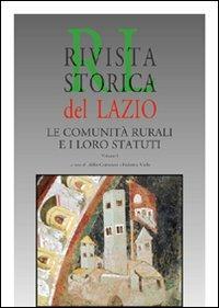 Rivista storica del Lazio (2005). Vol. 21  - Libro Gangemi Editore 2012, Periodici | Libraccio.it