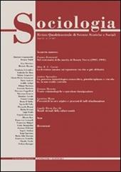 Sociologia. Rivista quadrimestrale di scienze storiche e sociali (2007). Vol. 2