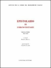Epistolario di Urbano Rattazzi. Vol. 1: 1846-1861  - Libro Gangemi Editore 2010, Opere varie | Libraccio.it