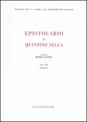 Epistolario. Vol. 8: Appendice