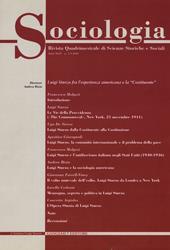Sociologia. Rivista quadrimestrale di scienze storiche e sociali (2010). Vol. 2