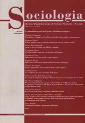 Sociologia. Rivista quadrimestrale di scienze storiche e sociali (2011). Vol. 3