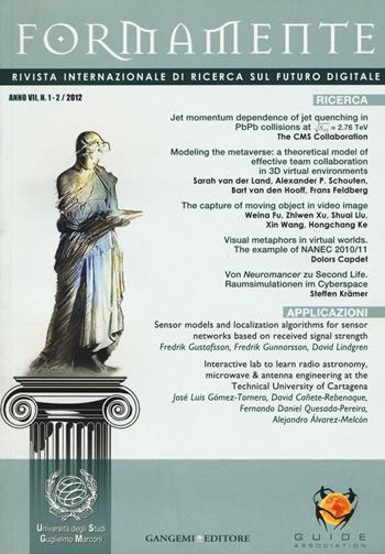 Formamente. Rivista internazionale sul futuro digitale (2012). Ediz. italiana e inglese vol. 1-2  - Libro Gangemi Editore 2016, Periodici | Libraccio.it