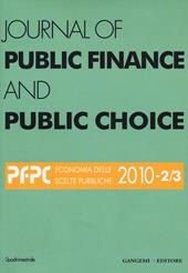 Journal of public finance and public choice (2010) vol. 2-3