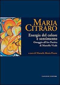 Maria Citraro. Energia del colore e sentimento. Omaggio all'ars poetica di Marcello Vitale. Ediz. illustrata  - Libro Gangemi Editore 2013, Arti visive, architettura e urbanistica | Libraccio.it
