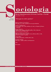 Sociologia. Rivista quadrimestrale di scienze storiche e sociali (2014). Vol. 1
