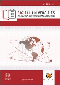 Digital universities. International best practices and applications (2014). Vol. 1  - Libro Gangemi Editore 2015, Periodici | Libraccio.it