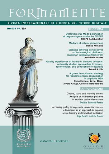 Formamente. Rivista internazionale sul futuro digitale (2014). Ediz. italiana e inglese vol. 3-4  - Libro Gangemi Editore 2015, Le ragioni dell'uomo | Libraccio.it