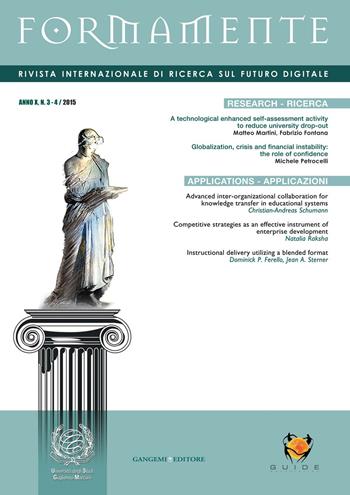 Formamente. Rivista internazionale sul futuro digitale (2015). Ediz. italiana e inglese vol. 3-4  - Libro Gangemi Editore 2016, Le ragioni dell'uomo | Libraccio.it