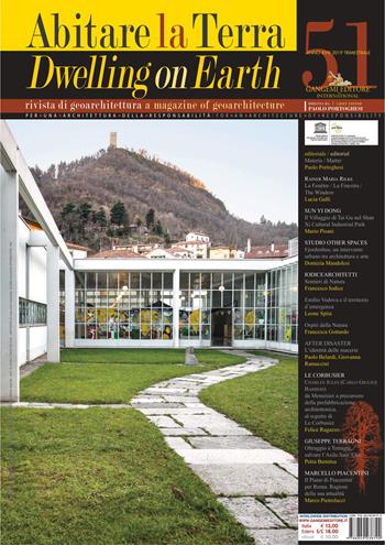 Abitare la terra. Ediz. italiana e inglese (2019). Vol. 51  - Libro Gangemi Editore 2020, Periodici | Libraccio.it