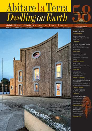 Abitare la terra-Dwelling on earth (2022). Ediz. bilingue. Vol. 58  - Libro Gangemi Editore 2022, Arti visive, architettura e urbanistica | Libraccio.it