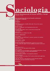 Sociologia. Rivista quadrimestrale di scienze storiche e sociali (2024). Vol. 1