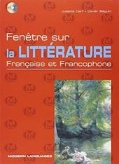 Fenetre sur la litterature française et francophone. Con espansione online.