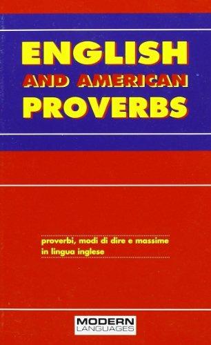 English and american proverbs  - Libro Modern Publishing House 2006 | Libraccio.it