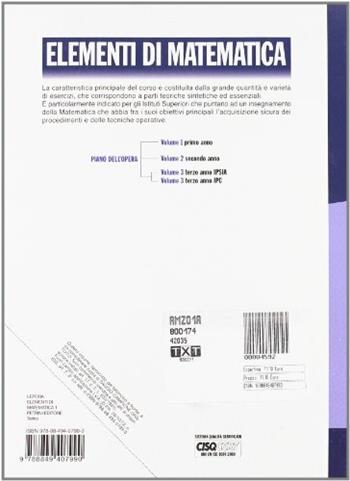 Elementi di matematica. Per gli Ist. Professionali. Vol. 1 - Mario Lepora - Libro Petrini 2002 | Libraccio.it