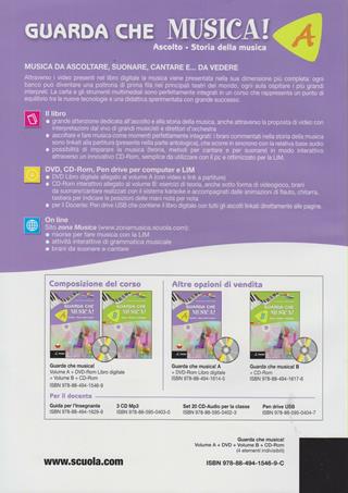 Guarda che musica! Vol. A-B: Ascolto, storia della musica-Teoria, metodo, antologia. Con CD-ROM. - Luciano Leone, Roberto Paoli - Libro Petrini 2011 | Libraccio.it