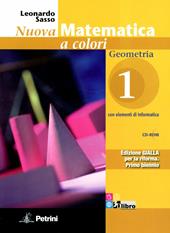 Nuova matematica a colori. Geometria. Con quaderno di recupero. Ediz. gialla. Con CD-ROM. Con espansione online. Vol. 1