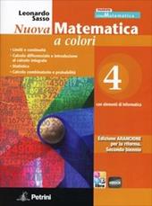 Nuova matematica a colori. Con elementi di informatica. Ediz. arancione. Per il 2° biennio. Vol. 4