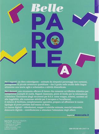 Belle parole. Con palestra competenze, Scrittura verso l'esame, Pieghevole per il ripasso. Per la Scuola media. Con DVD-ROM. Vol. A-B - Gilda Balestra, Tiziana Tiziano, Giulia Borghesio - Libro Petrini 2019 | Libraccio.it