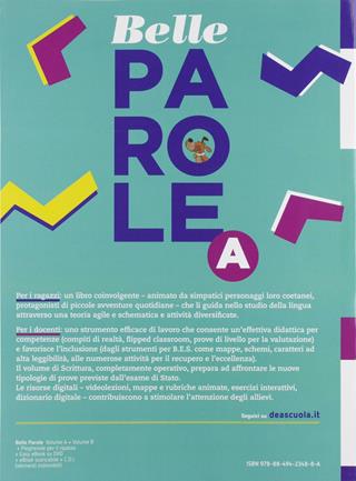 Belle parole. Con Palestra competenze, Pieghevole per il ripasso. Con e-book. Con espansione online. Con DVD-ROM. Vol. A-B - Gilda Balestra, Tiziana Tiziano, Giulia Borghesio - Libro Petrini 2019 | Libraccio.it