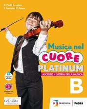 Musica nel cuore. Platinum. Con DVD-ROM. Vol. B: Storia e ascolto - Roberto Paoli, Luciano Leone, Fabrizio Ferrarin - Libro Petrini 2020 | Libraccio.it