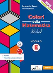 Colori della matematica. Modulo E. Statistica. Ediz. blu. Con e-book. Con espansione online