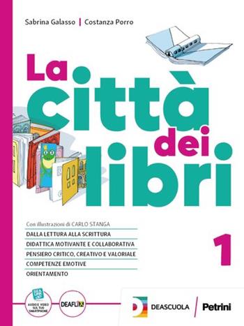 La città dei libri. Con taccuino della scrittura, Epica. Con e-book. Vol. 1 - Sabrina Galasso, Costanza Porro - Libro Petrini 2023 | Libraccio.it