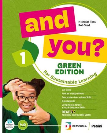 And you? Green edition. Student's book & Workbook. With Exams, INVALSI trainer. Con e-book. Con espansione online. Vol. 3 - Nicholas Tims, Robert Sved, Pamela Linwood - Libro Petrini 2024 | Libraccio.it