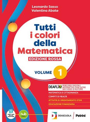 Tutti i colori della matematica. Ediz. rossa. Con Quaderno Algebra. Per il 1° biennio degli Ist. tecnici. Vol. 2: Algebra - Leonardo Sasso, Valentina Abate - Libro Petrini 2024 | Libraccio.it