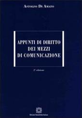 Appunti di diritto dei mezzi di comunicazione