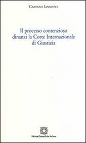 Il processo contenzioso dinanzi la Corte internazionale di giustizia