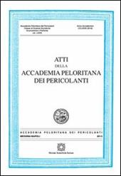 Atti della Accademia Peloritana dei pericolanti