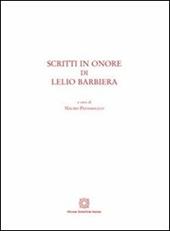 Scritti in onore di Lelio Barbiera