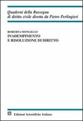 Inadempimento e risoluzione di diritto