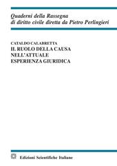 Il ruolo della causa nell'attuale esperienza giuridica