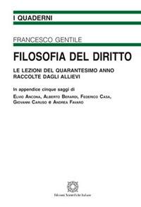 Filosofia del diritto - Francesco Gentile - Libro Edizioni Scientifiche Italiane 2017, I quaderni scuola applicazione forense | Libraccio.it