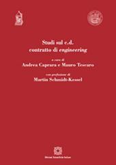 Studi sul c.d. contratto di engineering