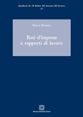 Reti d'imprese e rapporti di lavoro