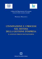 L'innovazione e i processi nel sistema della gestione d'impresa