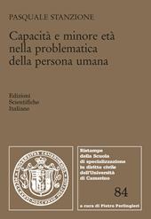 Capacità e minore età nella problematica della persona umana