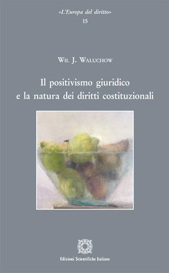 Il positivismo giuridico e la natura dei diritti costituzionali - Wil J. Waluchow - Libro Edizioni Scientifiche Italiane 2018, L'Europa del diritto | Libraccio.it