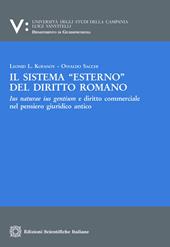 Il sistema «esterno» del diritto romano