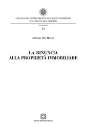 La rinuncia alla proprietà immobiliare